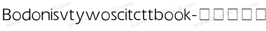 Bodonisvtywoscitctt book字体转换